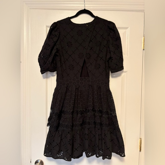 Maje Rayanette A Line Eyelet Dress EU 42 US XL - Picture 10 of 15